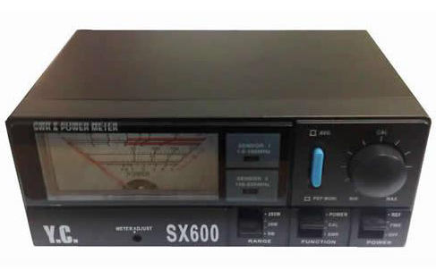 SX600 MEDIDOR ROE Y WATIMETRO - 1,8 - 525 MHZ. 