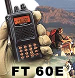 Yaesu FT 60  Handy VHF/UHF 144/430Mhz. 