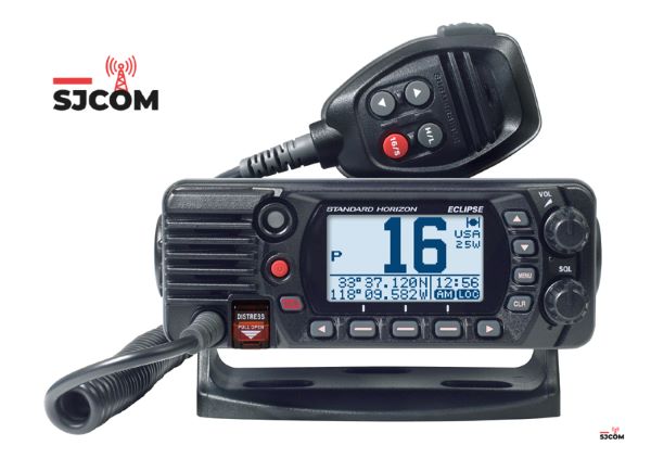 Standard Horizon GX1410 – Radio VHF de Montaje Fijo Eclipse Series (25W)<br />
El GX1410 es un radio VHF marino de montaje fijo de 25 Watts, ultracompacto y asequible, perteneciente a la reconocida línea Eclipse Series de Standard Horizon.<br />
Diseñado para cumplir con los últimos estándares internacionales, incorpora DSC clase D conforme a la norma ITU-R M.493-16, garantizando comunicaciones seguras y eficientes en entornos náuticos.<br />
<br />
Este modelo reemplaza a los anteriores Eclipse+ y Eclipse DSC, ofreciendo mayor rendimiento, diseño más moderno y compatibilidad con los sistemas de seguridad actuales.